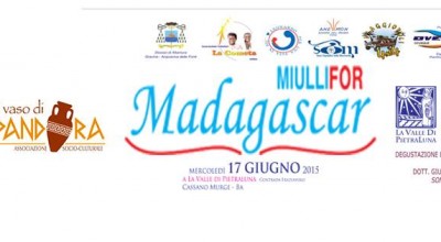 Cena di Beneficienza - Miulli For Madagascar